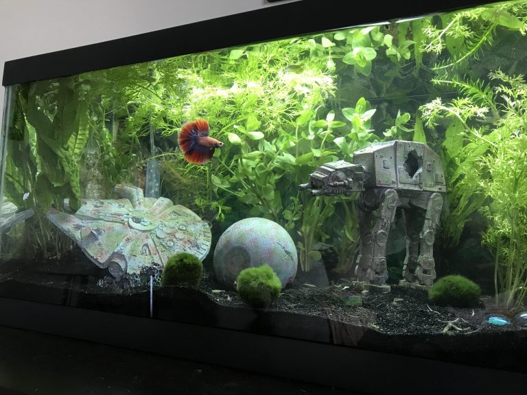 Star Wars Fish Tank Decor