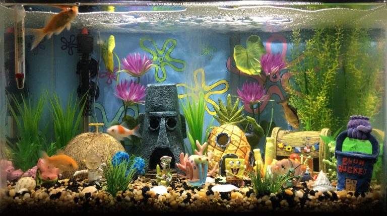 Spongebob Themed Fish Tank